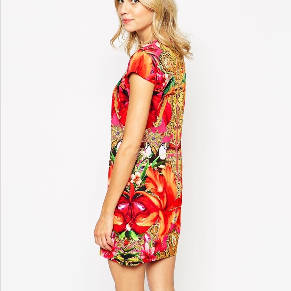 Ted Baker printed mini dress